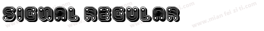 Signal Regular字体转换